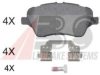 A.B.S. 37956 OE Brake Pad Set, disc brake